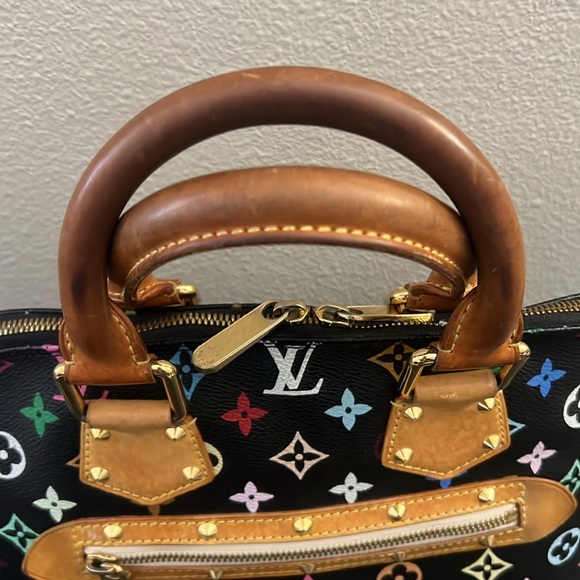 Louis Vuitton Monogram Multicolor Coated Canvas Top Handle Bag - Picture 4 of 16